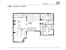 セキスイハイム石神井デシオ展示場の間取り図2