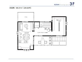 セキスイハイム練馬デシオ展示場の間取り図3