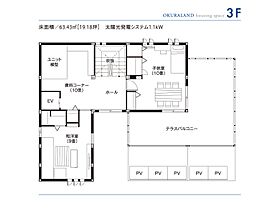 セキスイハイムオークラランドデシオ展示場の間取り図3