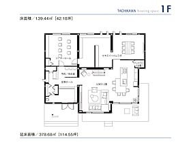 セキスイハイム立川デシオ展示場の間取り図1