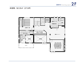 セキスイハイム大宮デシオ展示場の間取り図2