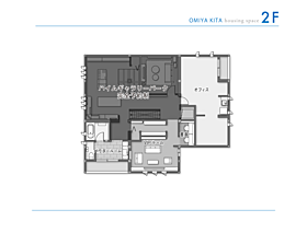 セキスイハイム大宮北デシオ展示場の間取り図2