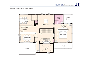セキスイハイム大宮北パルフェ展示場の間取り図2
