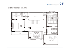 セキスイハイム上尾パルフェ展示場の間取り図2