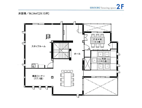 セキスイハイム菖蒲パルフェ展示場の間取り図2