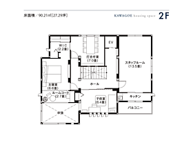 セキスイハイム川越デシオ展示場の間取り図2