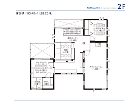 セキスイハイム熊谷石原パルフェ展示場の間取り図2